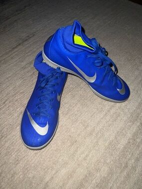NIKE MERCURIAL SUPERFLY 6 ACADEMY IC BLUE INDOOR